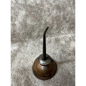 Vintage Metal Thumb Oil Can Auto Machinery